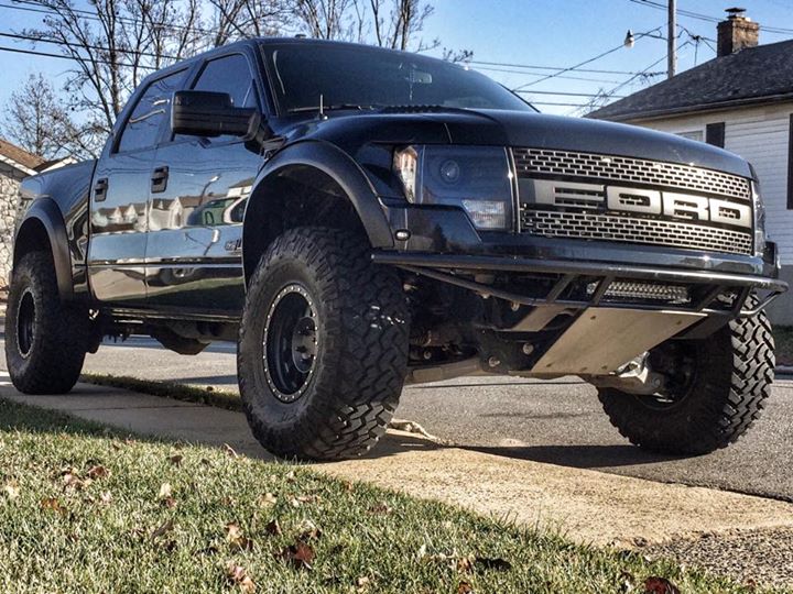 Clean black ford raptor