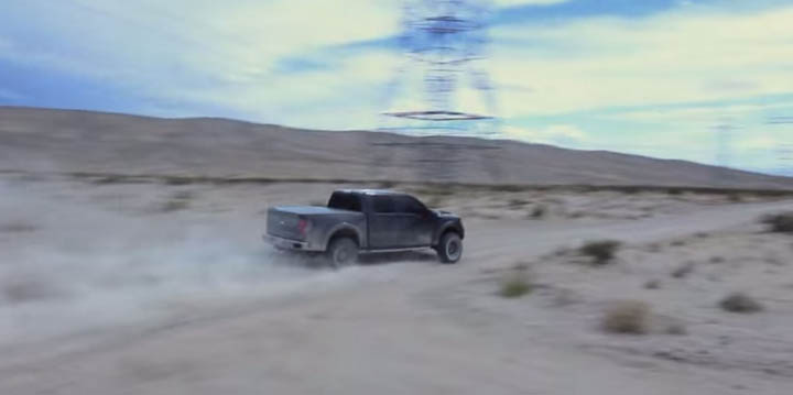 Ford raptor offroad video