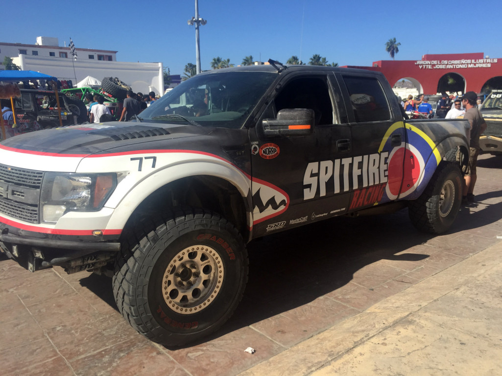 Spitfire Racing   in the Norra Mexican 1000 Camburg built raptor