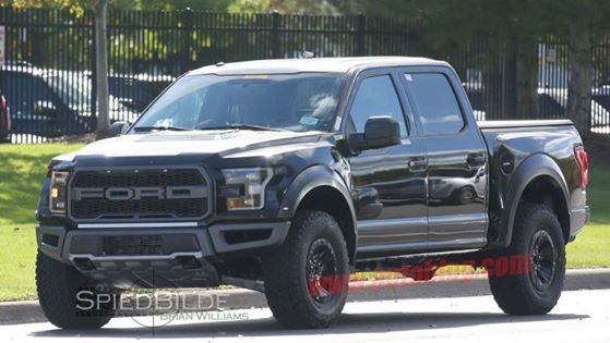 2017 ford raptor crew cab black